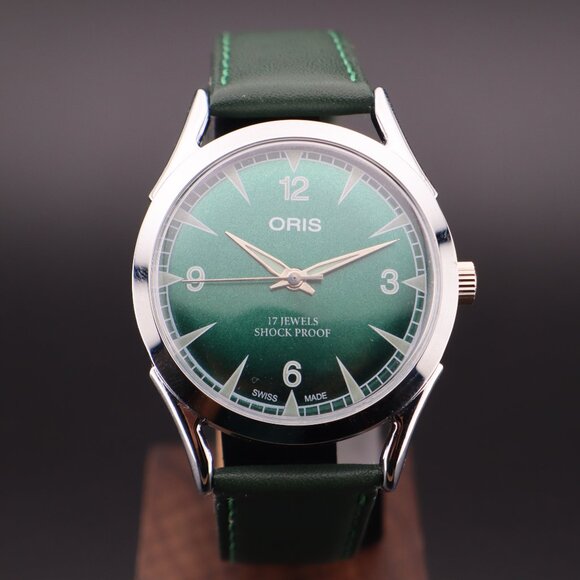 Oris Vintage Swiss 17 Jewels Hand-Wound Mechanical Men's Watch  - FREE SHIPPING - Picture 3 of 12